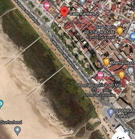アパート Primera Linea De Playa Paseo Maritimo *